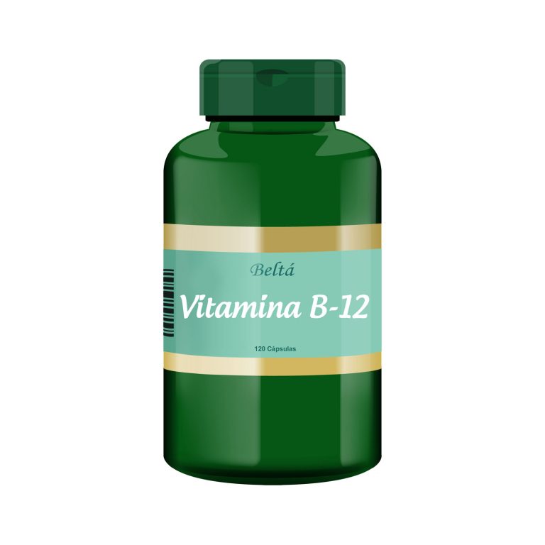 VITAMINA B12 1000mcg 120 Capsulas Farmácia Beltá